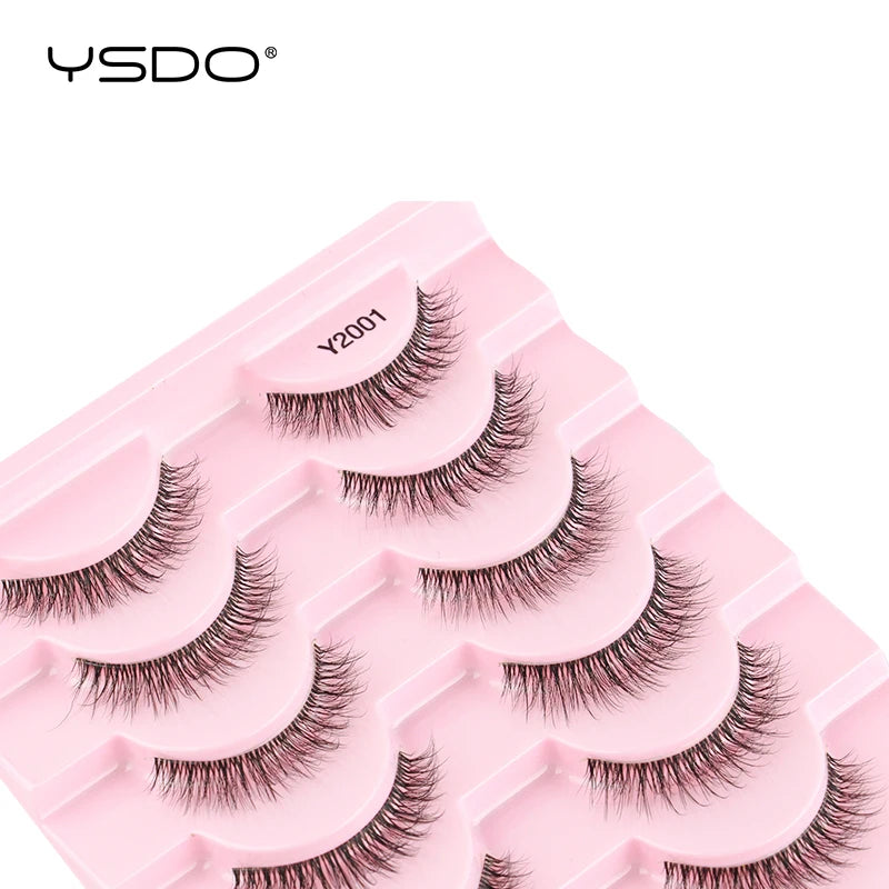 10 Pairs Wispy Strip Eyelashes