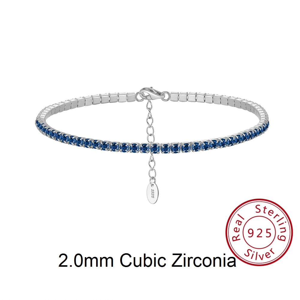 β¨ Sterling Silver Tennis Bracelet β¨