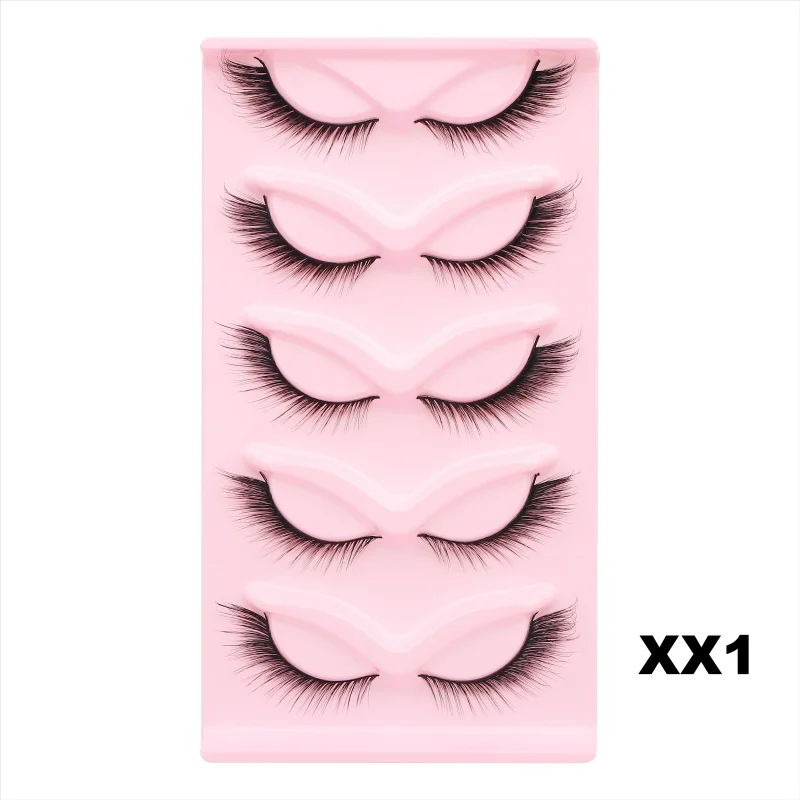 10 Pairs Cat Eye Lashes