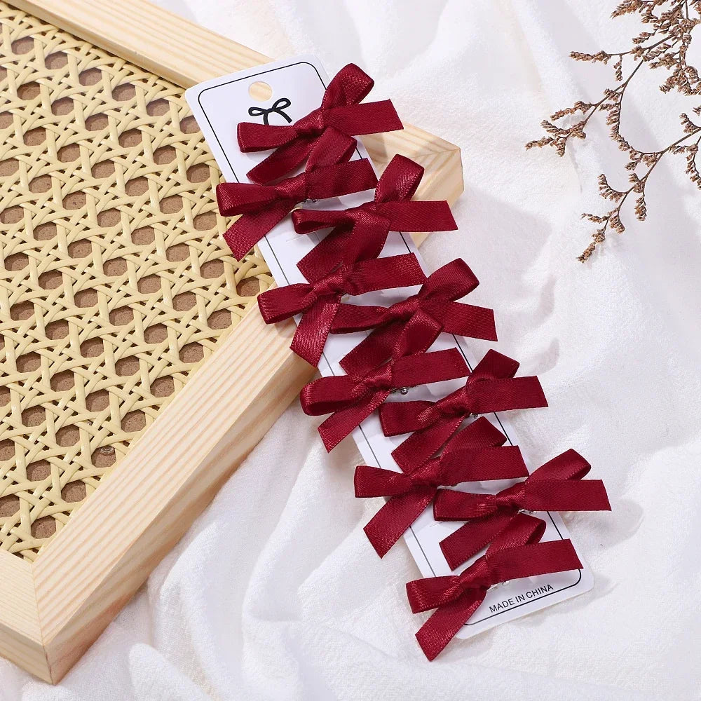 10Pc Mini Bow Clips