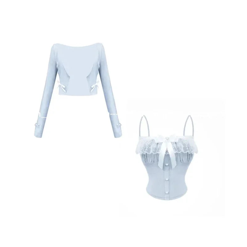 ✨ Sweet Chiffon Bow Set ✨