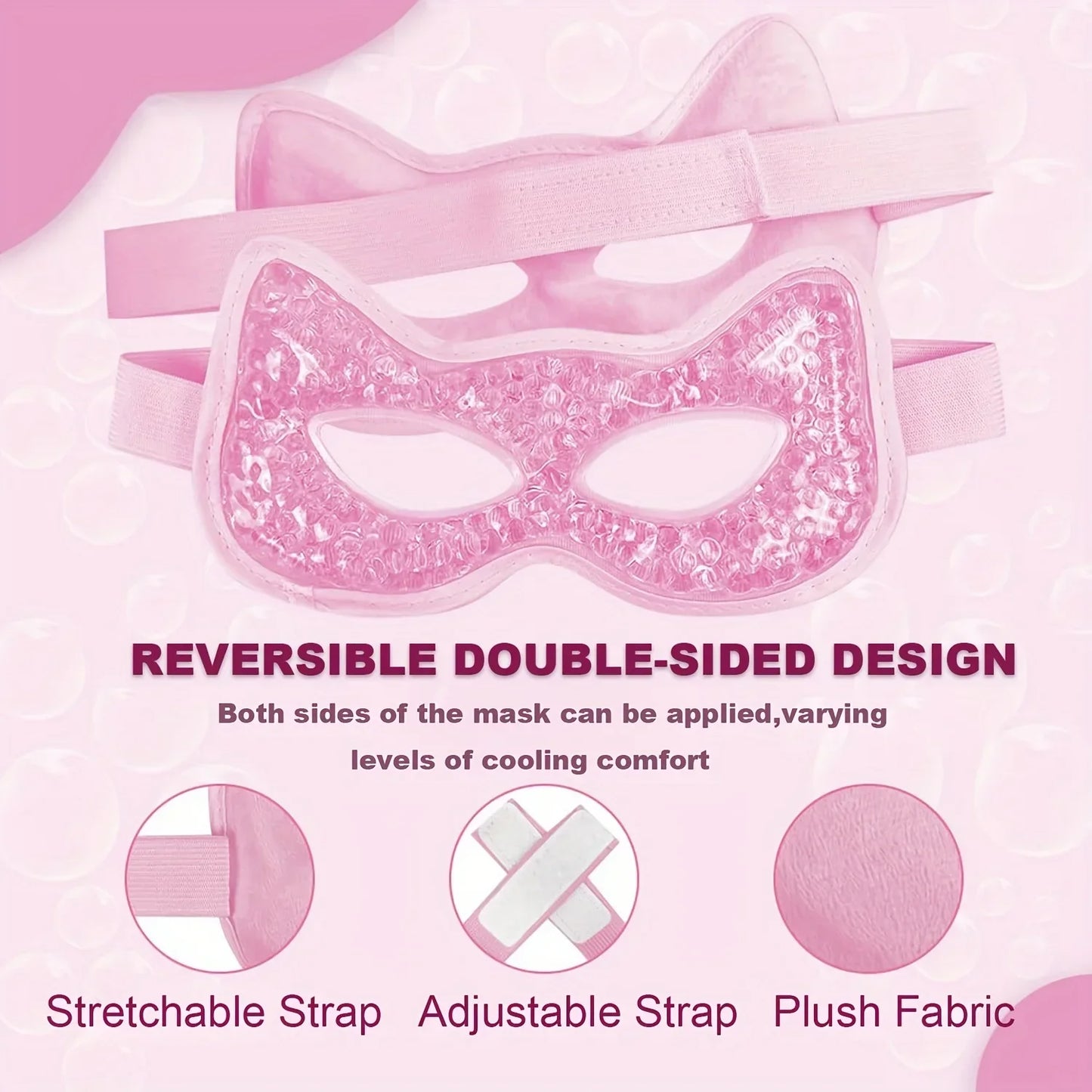 Cat Eye Cooling Reusable Mask