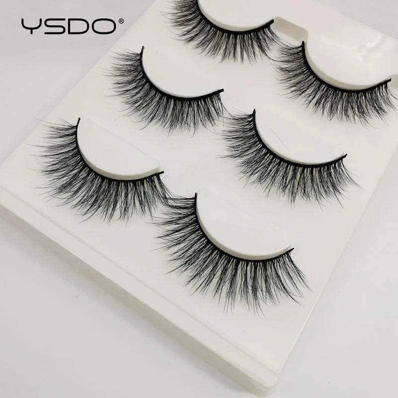 10 Pairs Wispy Strip Eyelashes