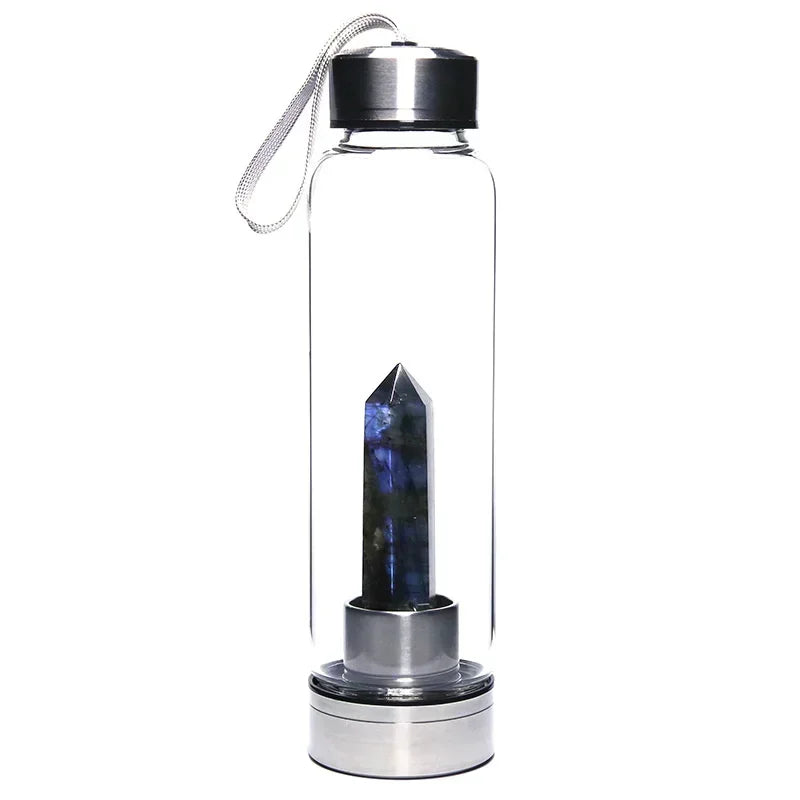 ✨Magic Energy Crystal Glass Water Bottle✨