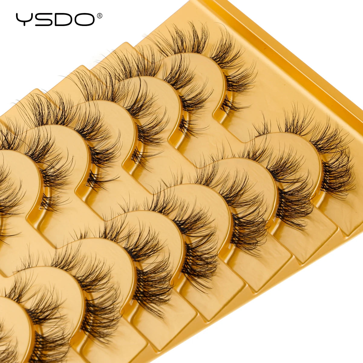 10 Pairs Wispy Strip Eyelashes