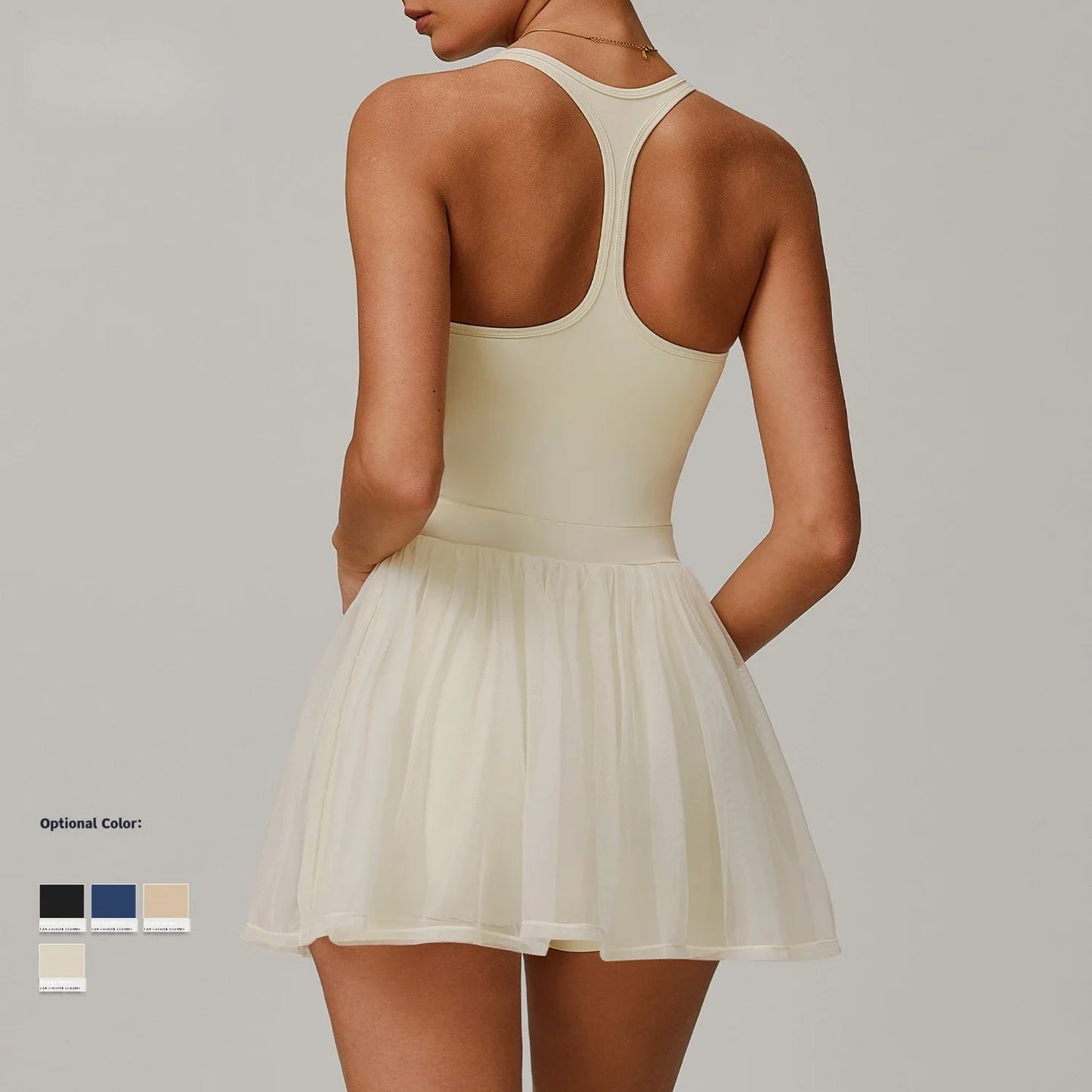 ✨ Mesh Tennis Yoga Dress ✨