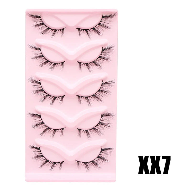 10 Pairs Cat Eye Lashes