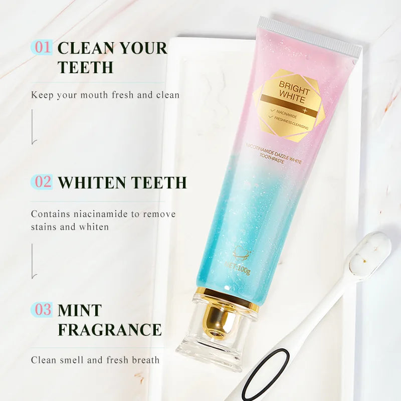 Nicotinamide Dazzle White Toothpaste