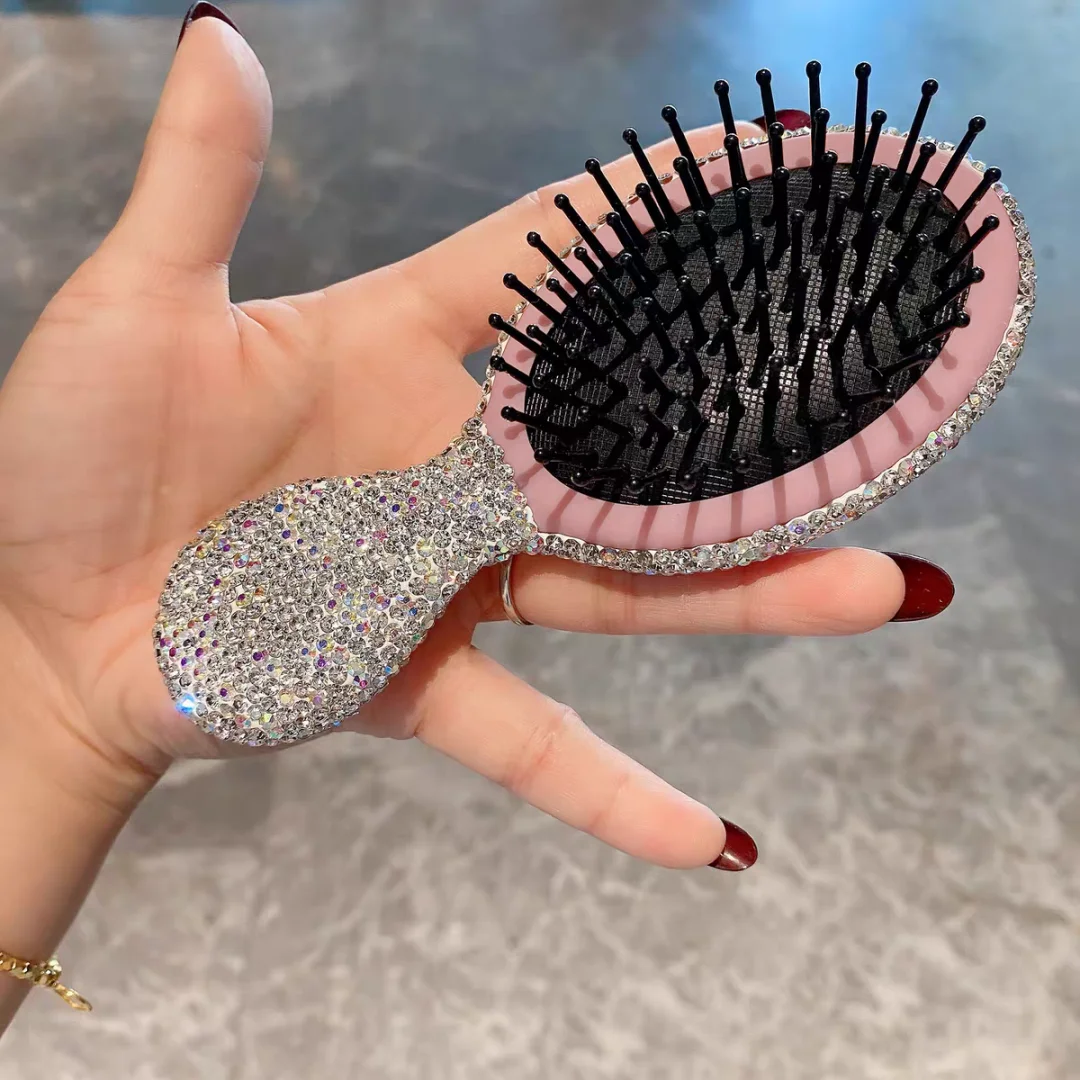 Diamond Mini Hairbrush