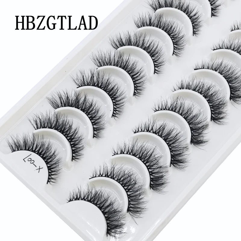 ✨ Cat Eye False Eyelashes (10 Pairs Set) ✨