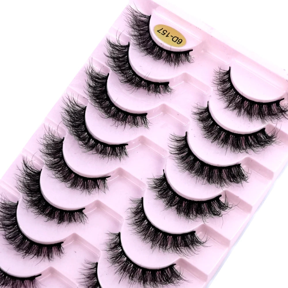 ✨ Cat Eye False Eyelashes (10 Pairs Set) ✨