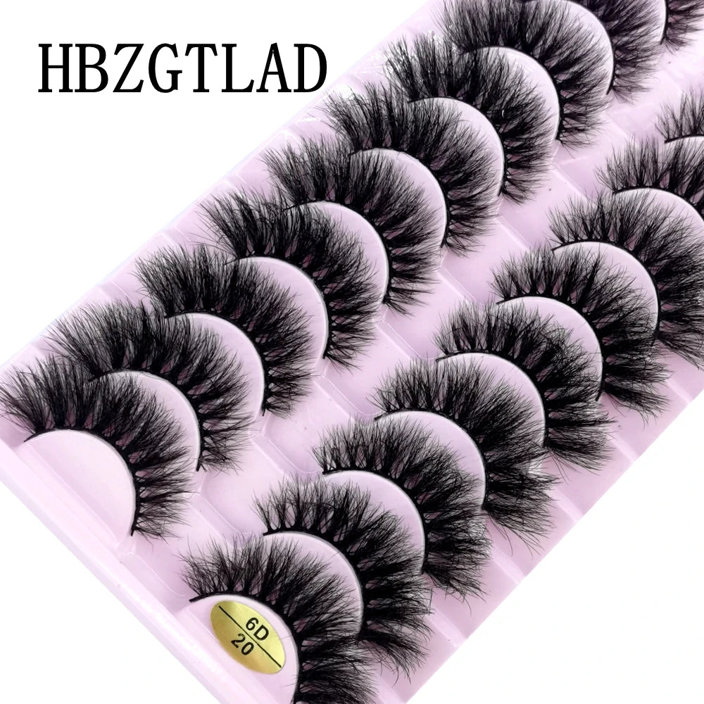 ✨ Cat Eye False Eyelashes (10 Pairs Set) ✨