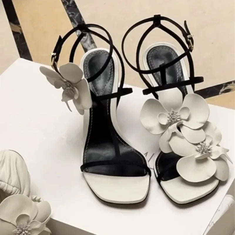 ✨Floral Stiletto Sandals✨