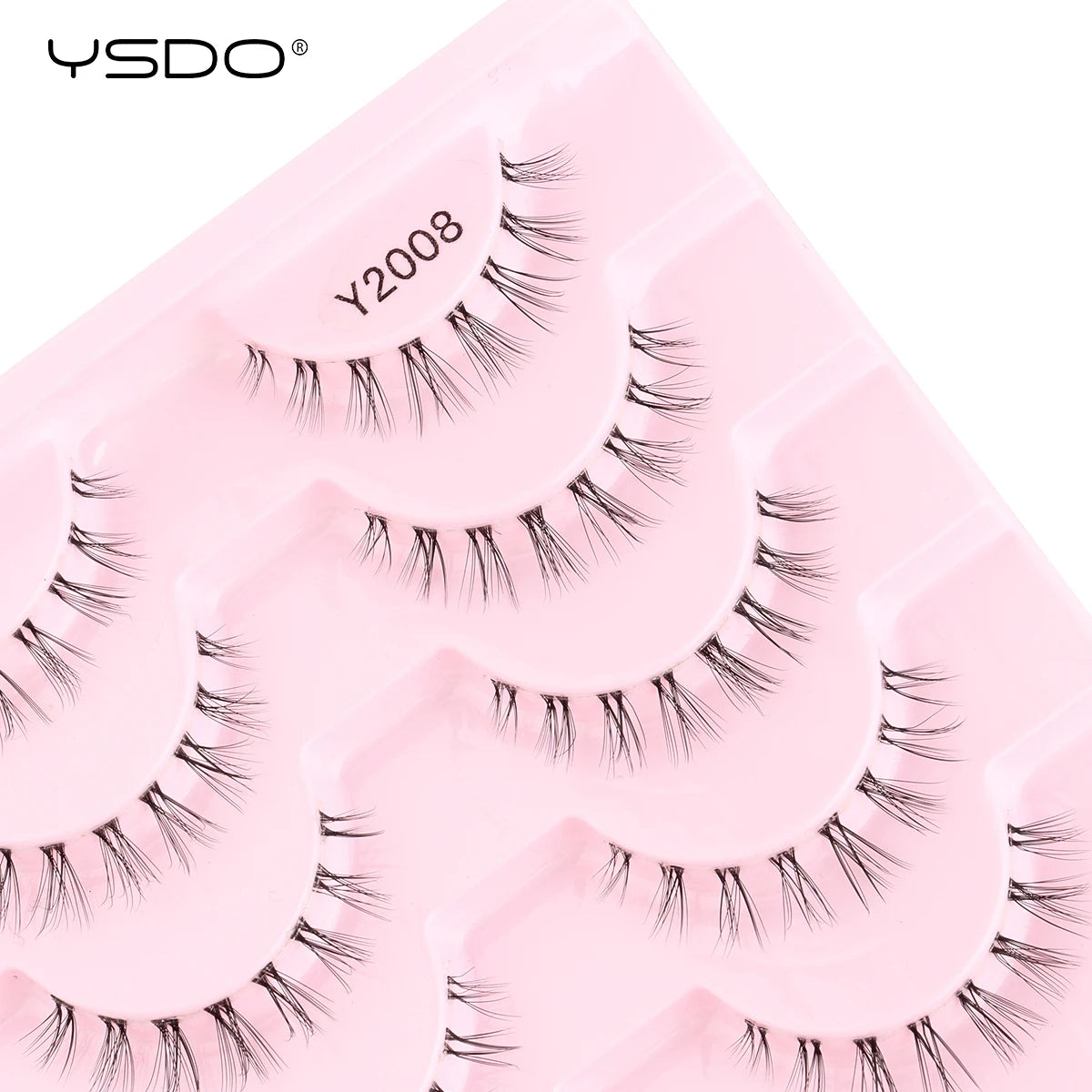 10 Pairs Wispy Strip Eyelashes