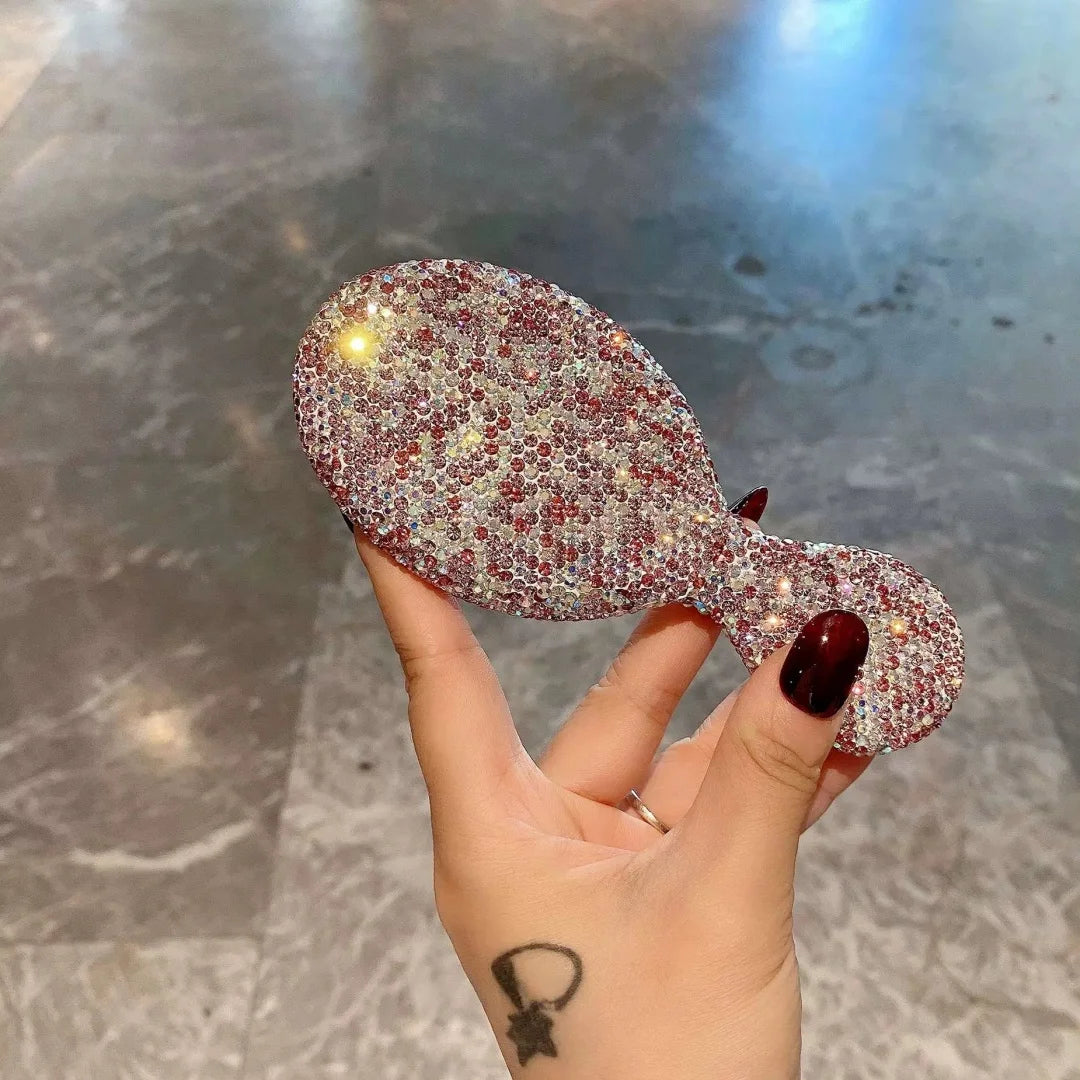 Diamond Mini Hairbrush