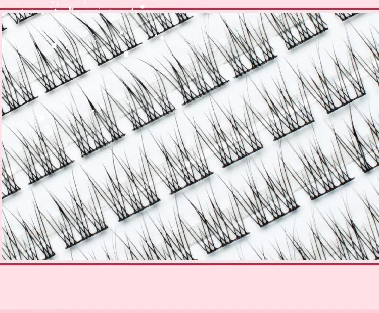 ✨ Mixed Length Large Cluster Lashes (10 Rows!) ✨