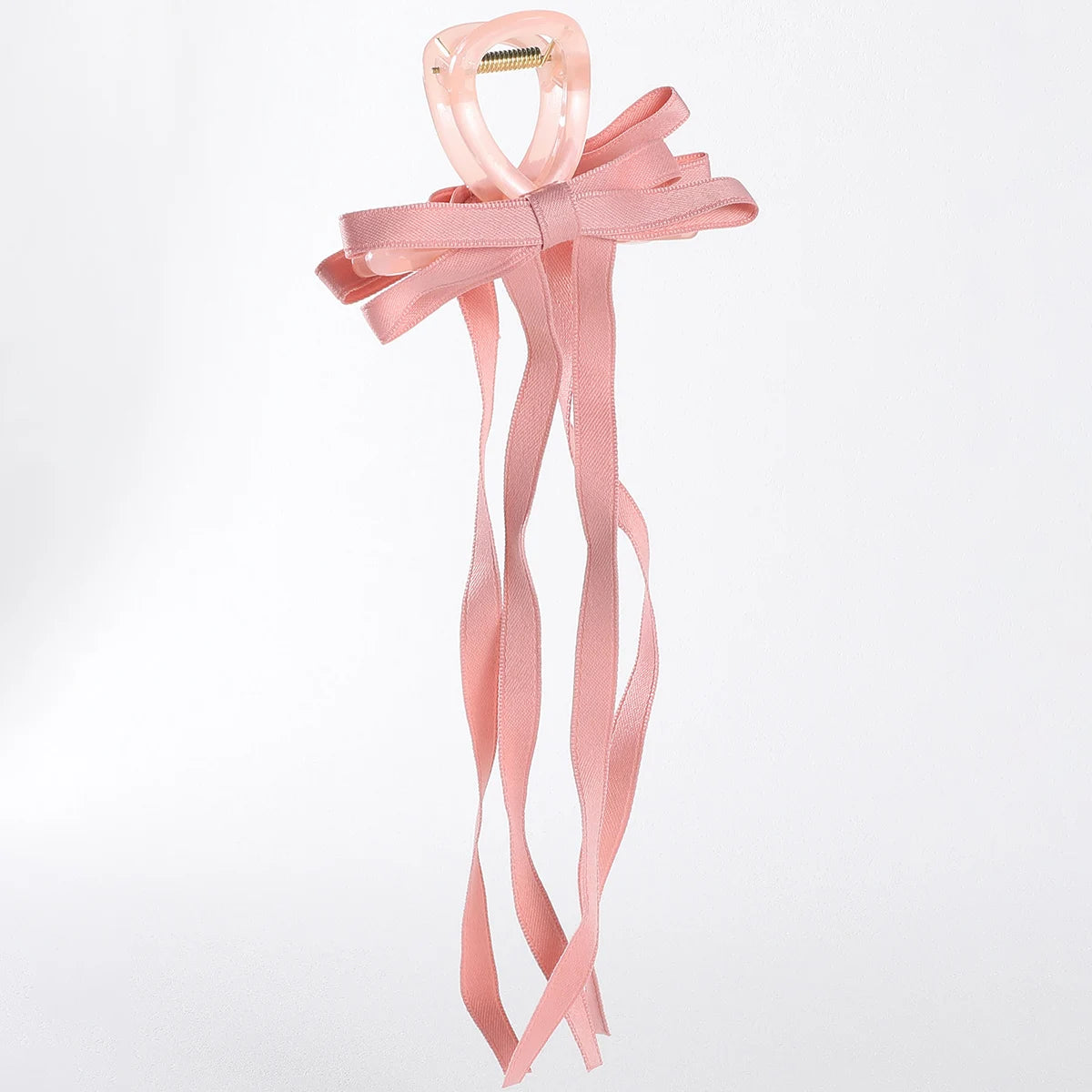 Ribboned Bow Hair Clip