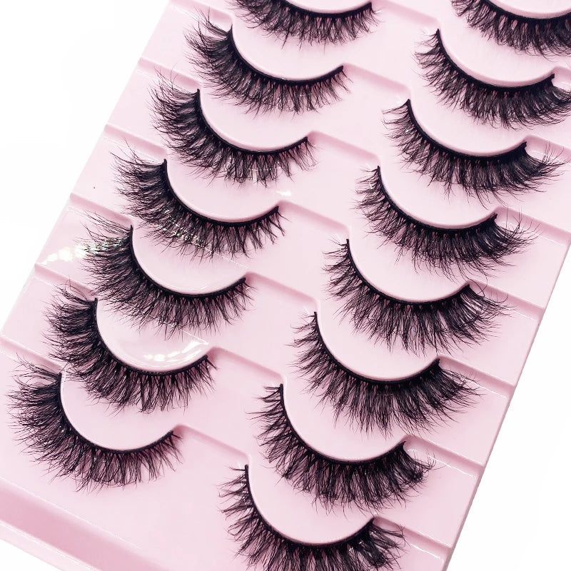 ✨ Cat Eye False Eyelashes (10 Pairs Set) ✨