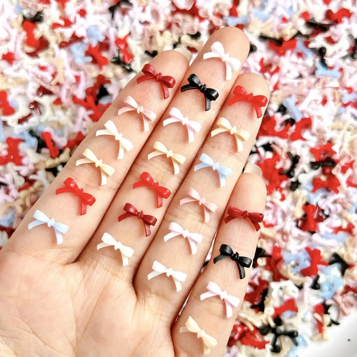 ✨3D Bow Nail Charms (100 Pieces)✨