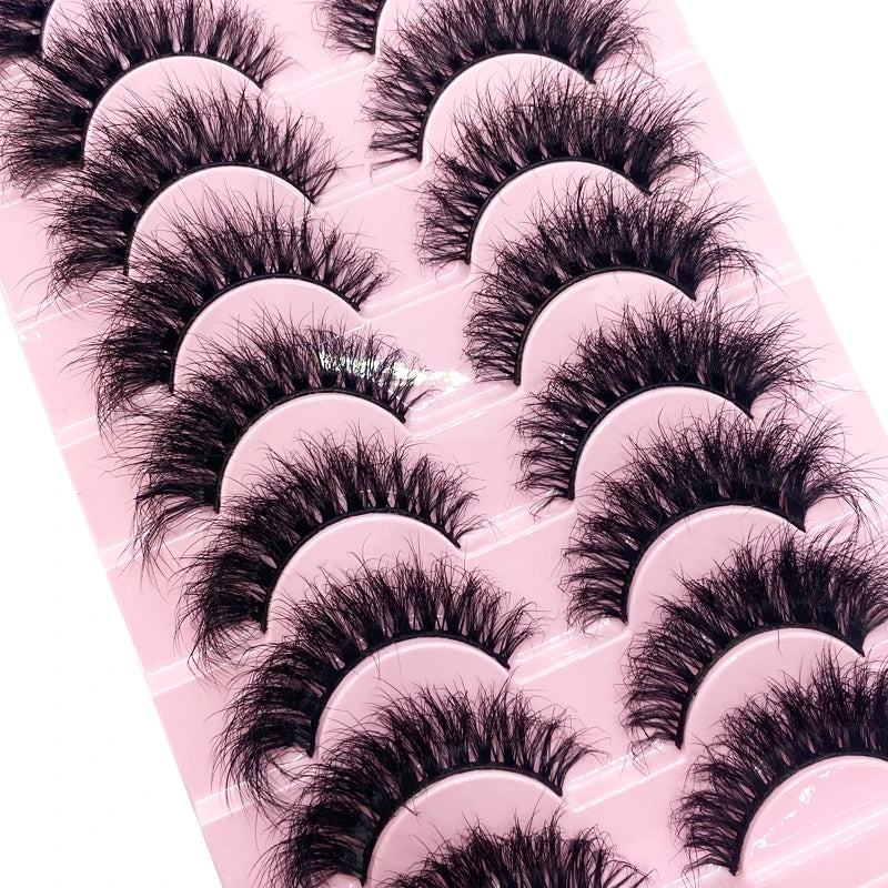 ✨ Cat Eye False Eyelashes (10 Pairs Set) ✨