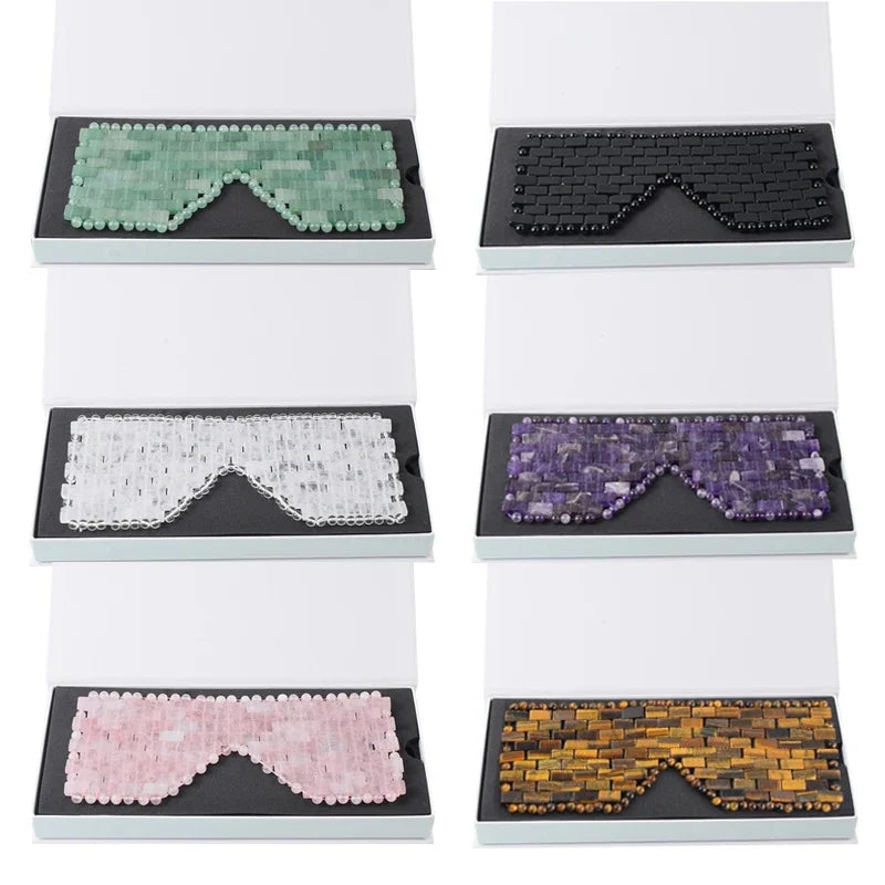 Crystal Natural Stone Eye Mask