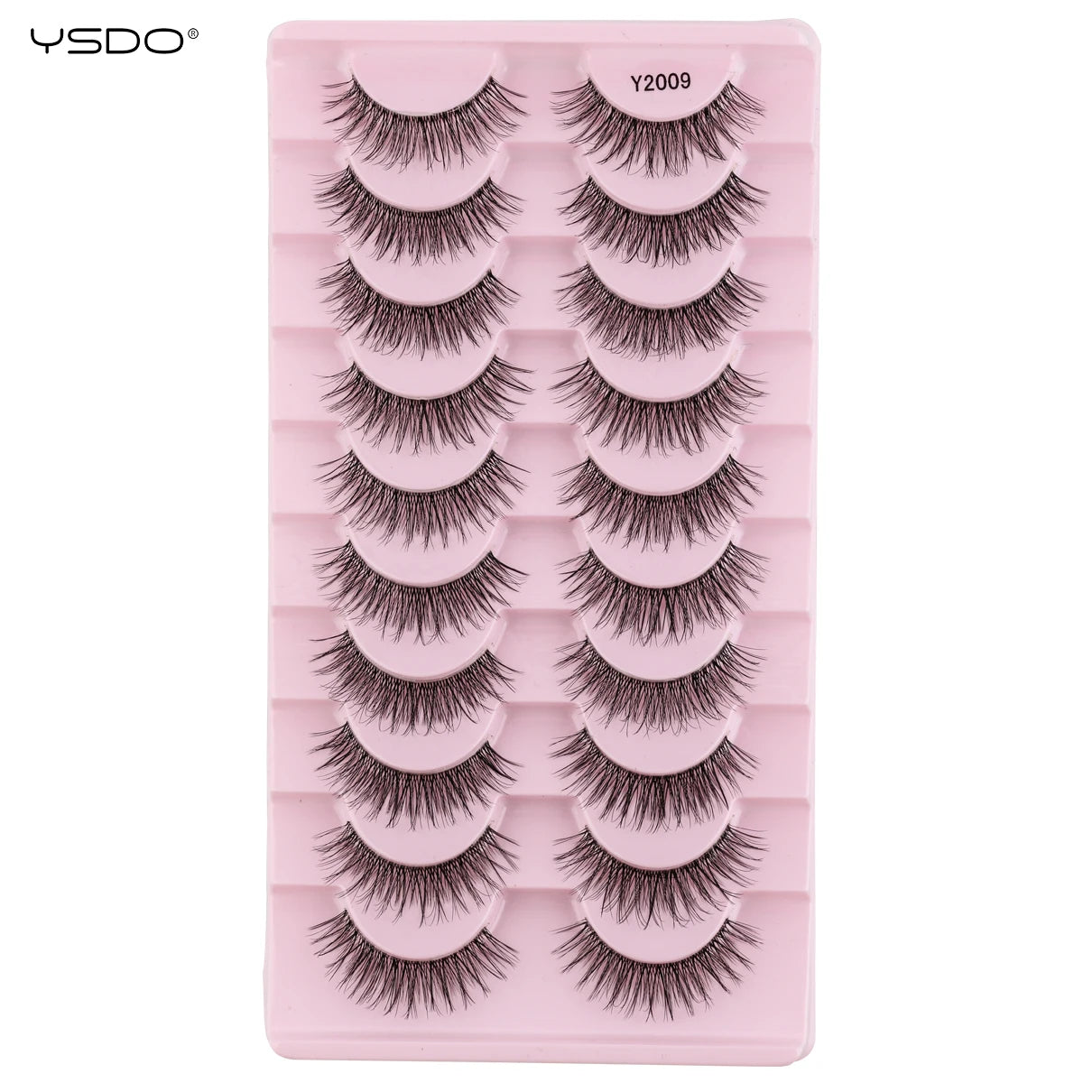10 Pairs Wispy Strip Eyelashes