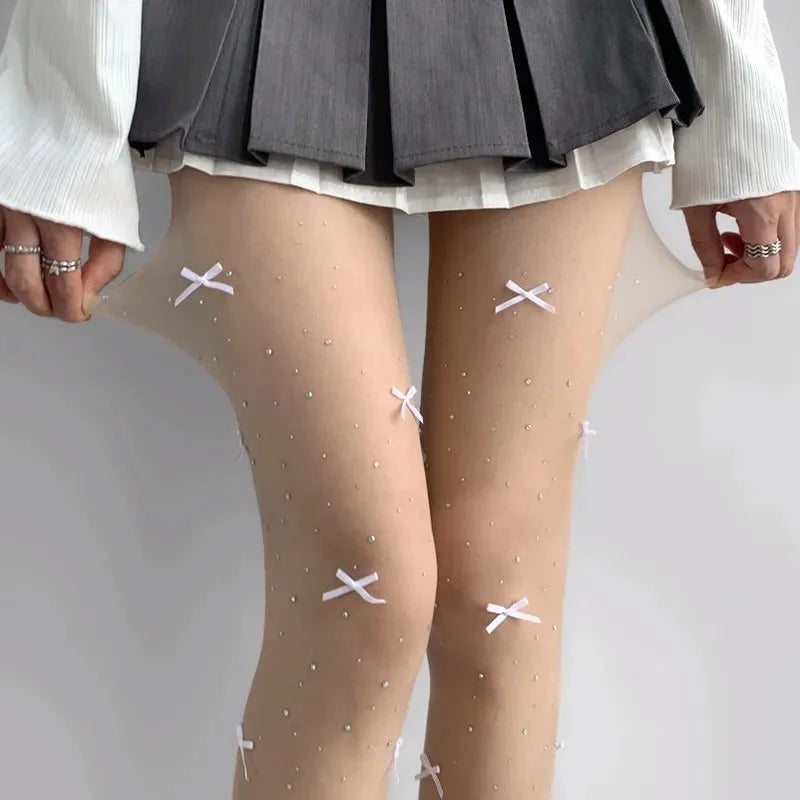 ✨ Crystal Bow Tights ✨