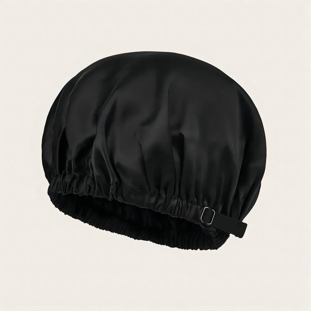 Adjustable 100% Mulberry Silk Bonnet
