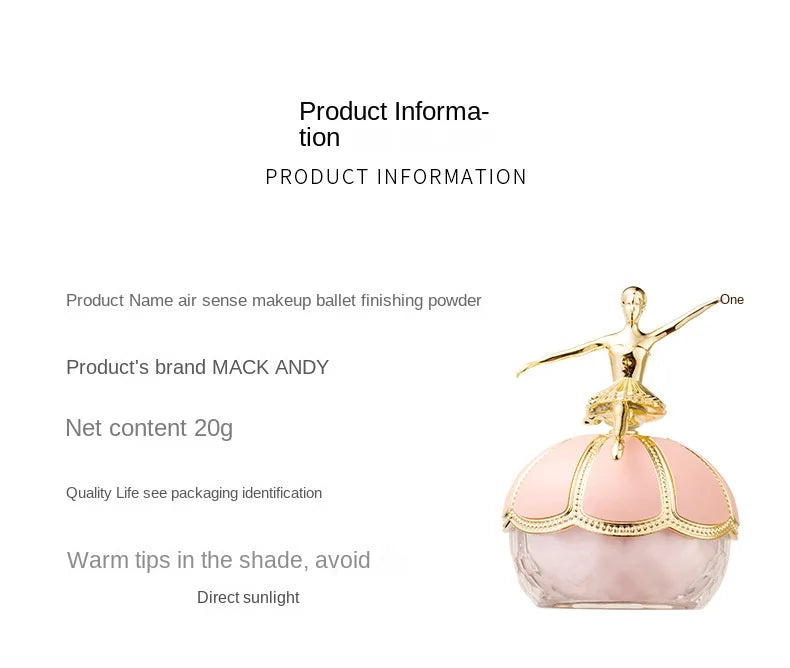 Ballerina Waterproof and Sweatproof Mattifying Powder