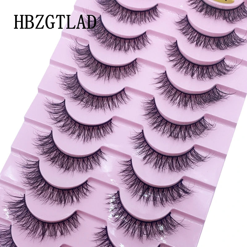✨ Cat Eye False Eyelashes (10 Pairs Set) ✨