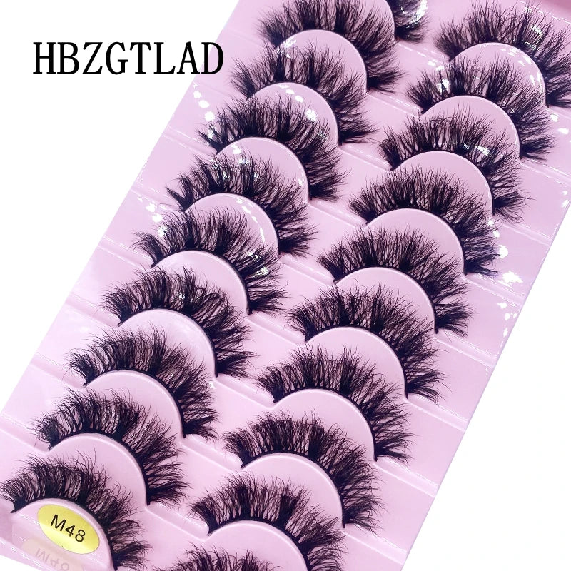 ✨ Cat Eye False Eyelashes (10 Pairs Set) ✨