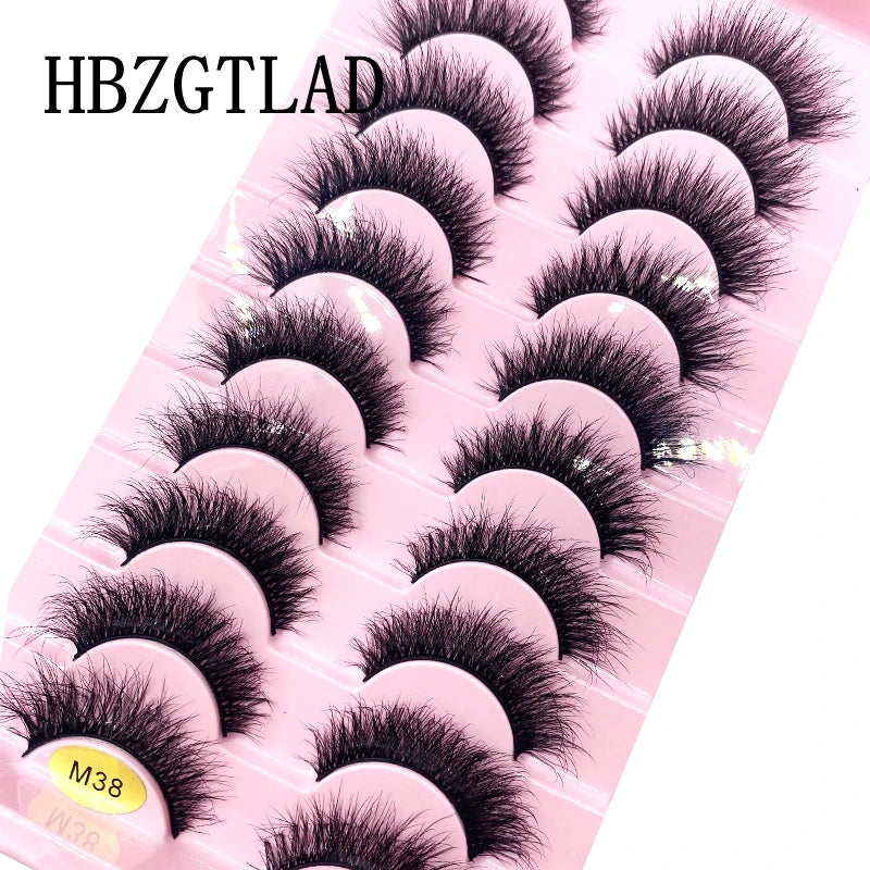 ✨ Cat Eye False Eyelashes (10 Pairs Set) ✨