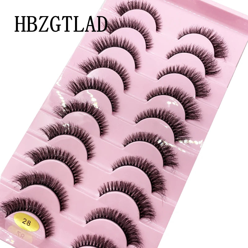 ✨ Cat Eye False Eyelashes (10 Pairs Set) ✨
