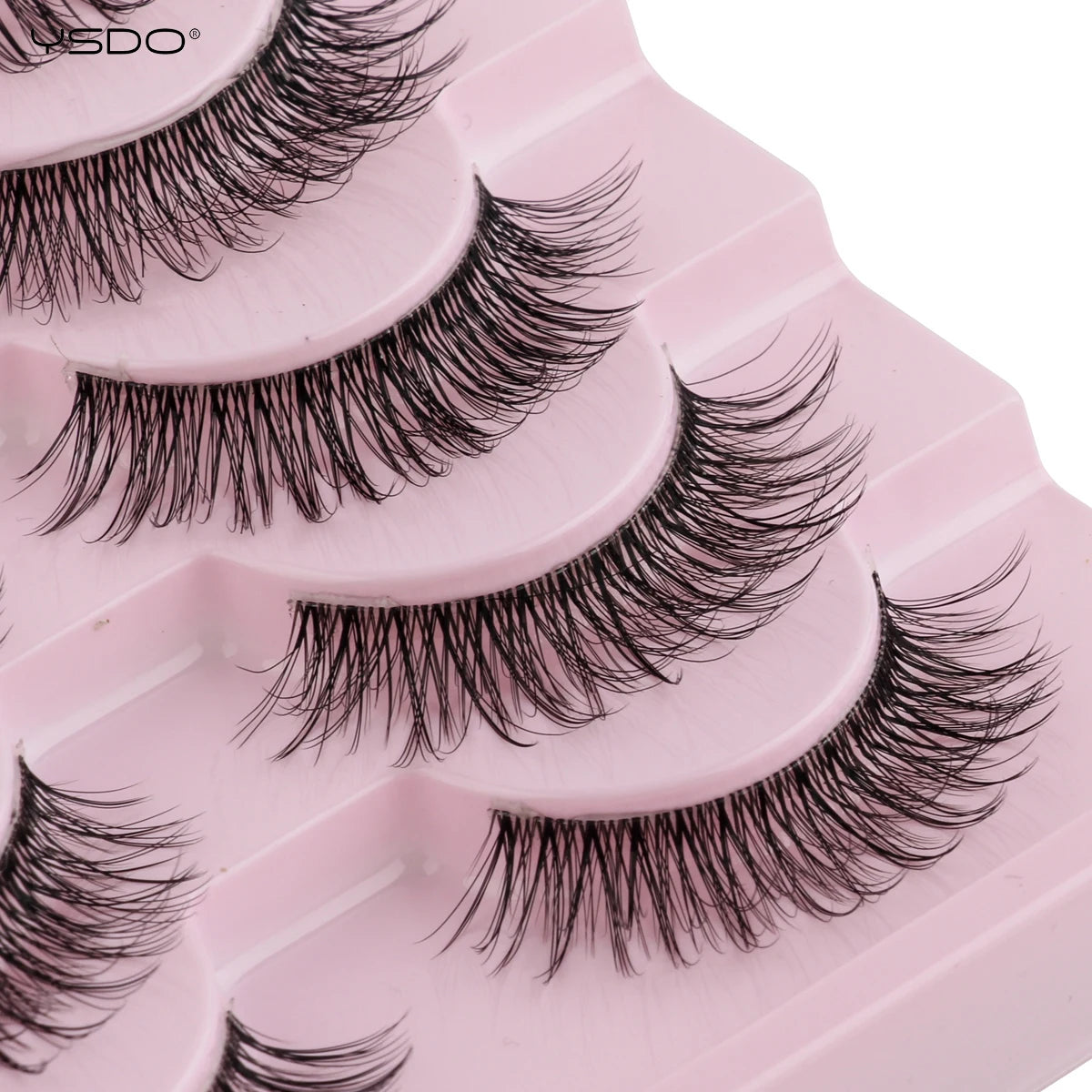 10 Pairs Wispy Strip Eyelashes