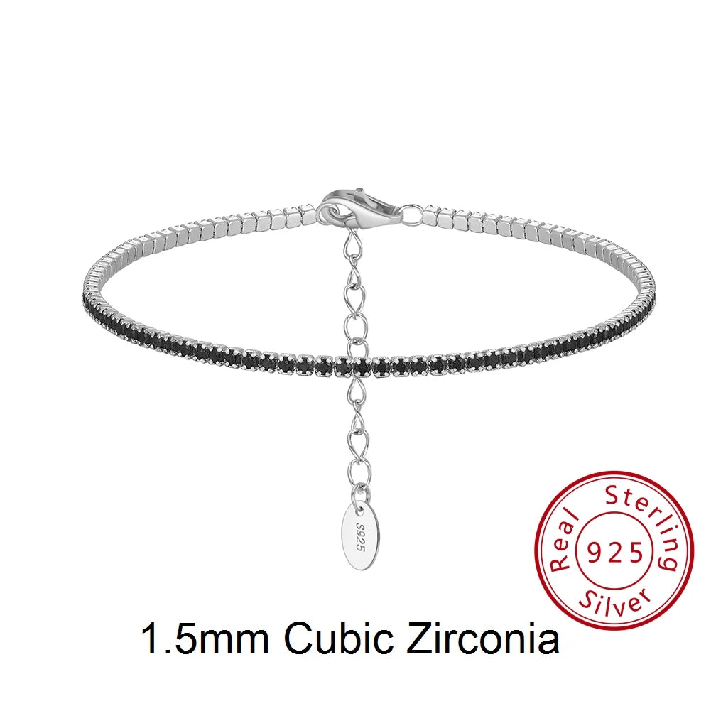 β¨ Sterling Silver Tennis Bracelet β¨