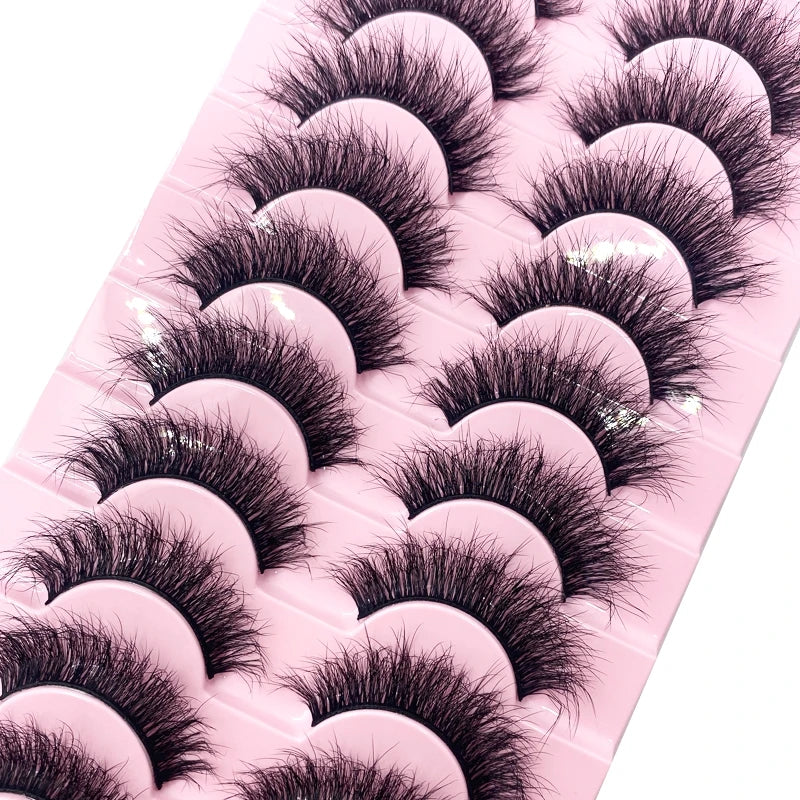 ✨ Cat Eye False Eyelashes (10 Pairs Set) ✨