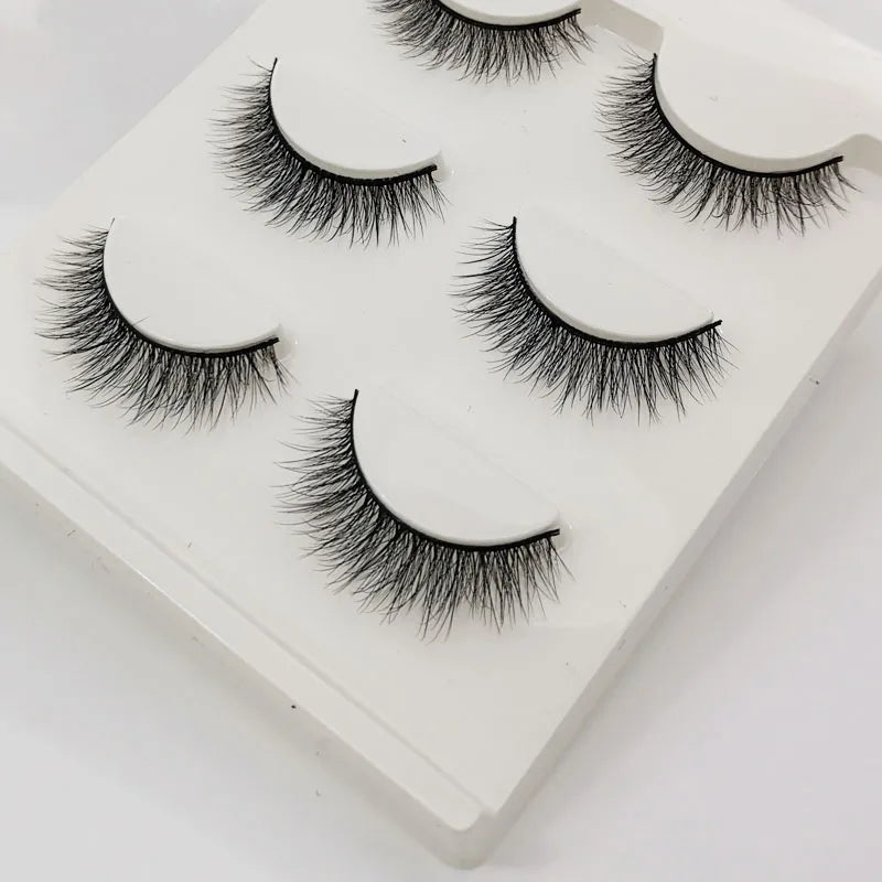 10 Pairs Wispy Strip Eyelashes