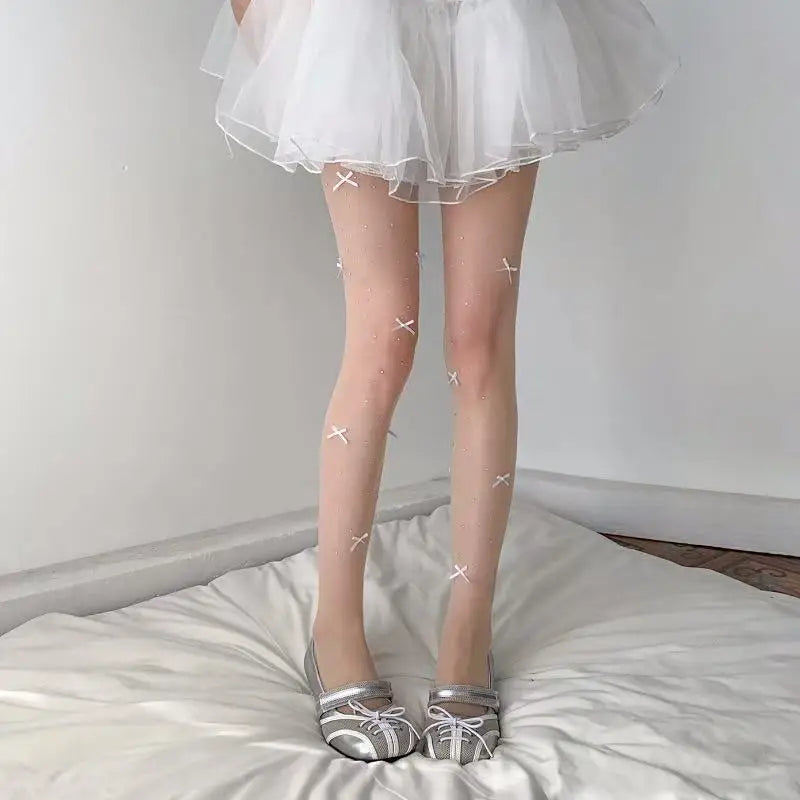 ✨ Crystal Bow Tights ✨