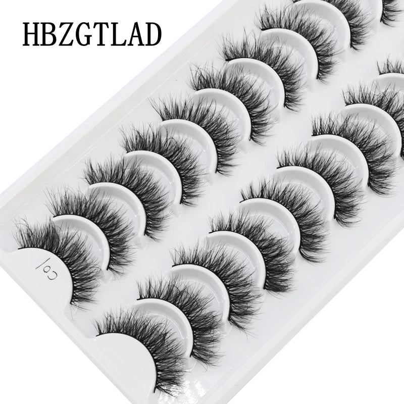 ✨ Cat Eye False Eyelashes (10 Pairs Set) ✨
