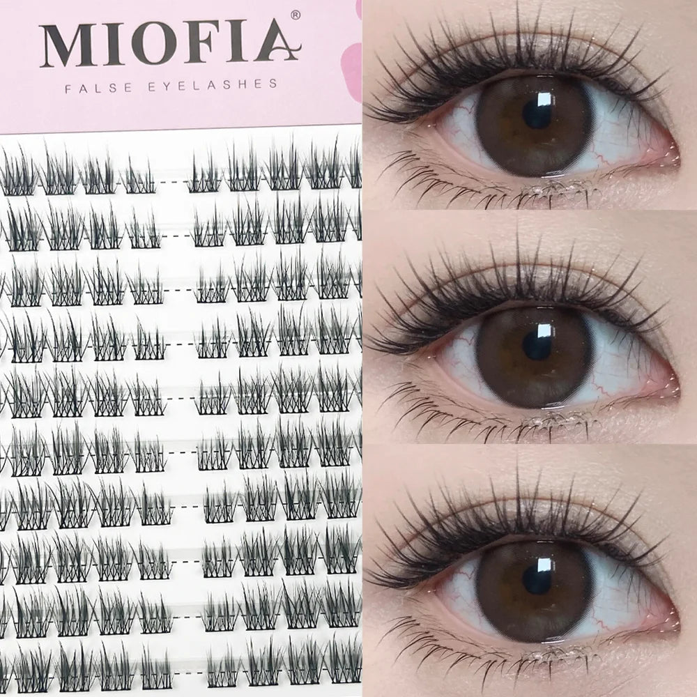 120 Cluster Brown Mink Cluster Eyelashes
