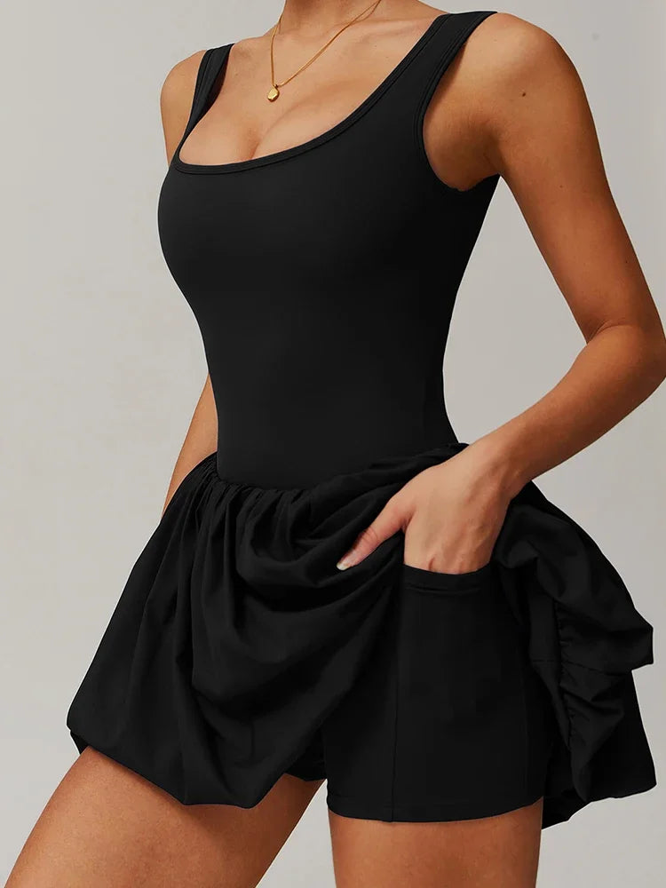 ✨ Sleeveless Tennis Mini Dress ✨