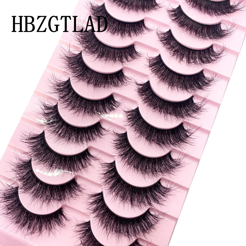 ✨ Cat Eye False Eyelashes (10 Pairs Set) ✨