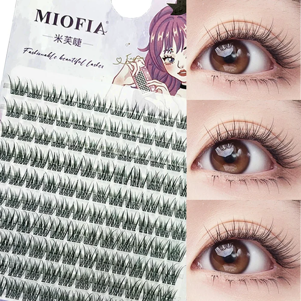 120 Cluster Brown Mink Cluster Eyelashes