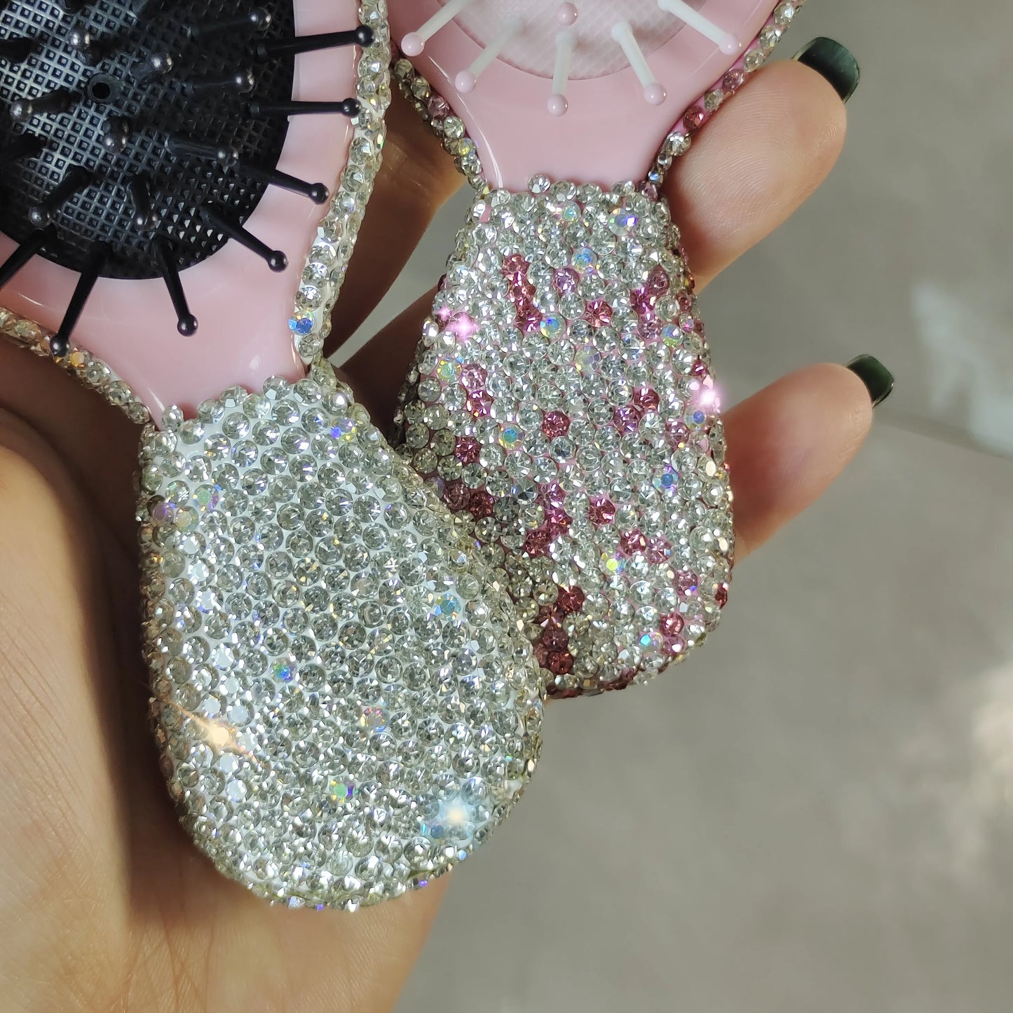 Diamond Mini Hairbrush