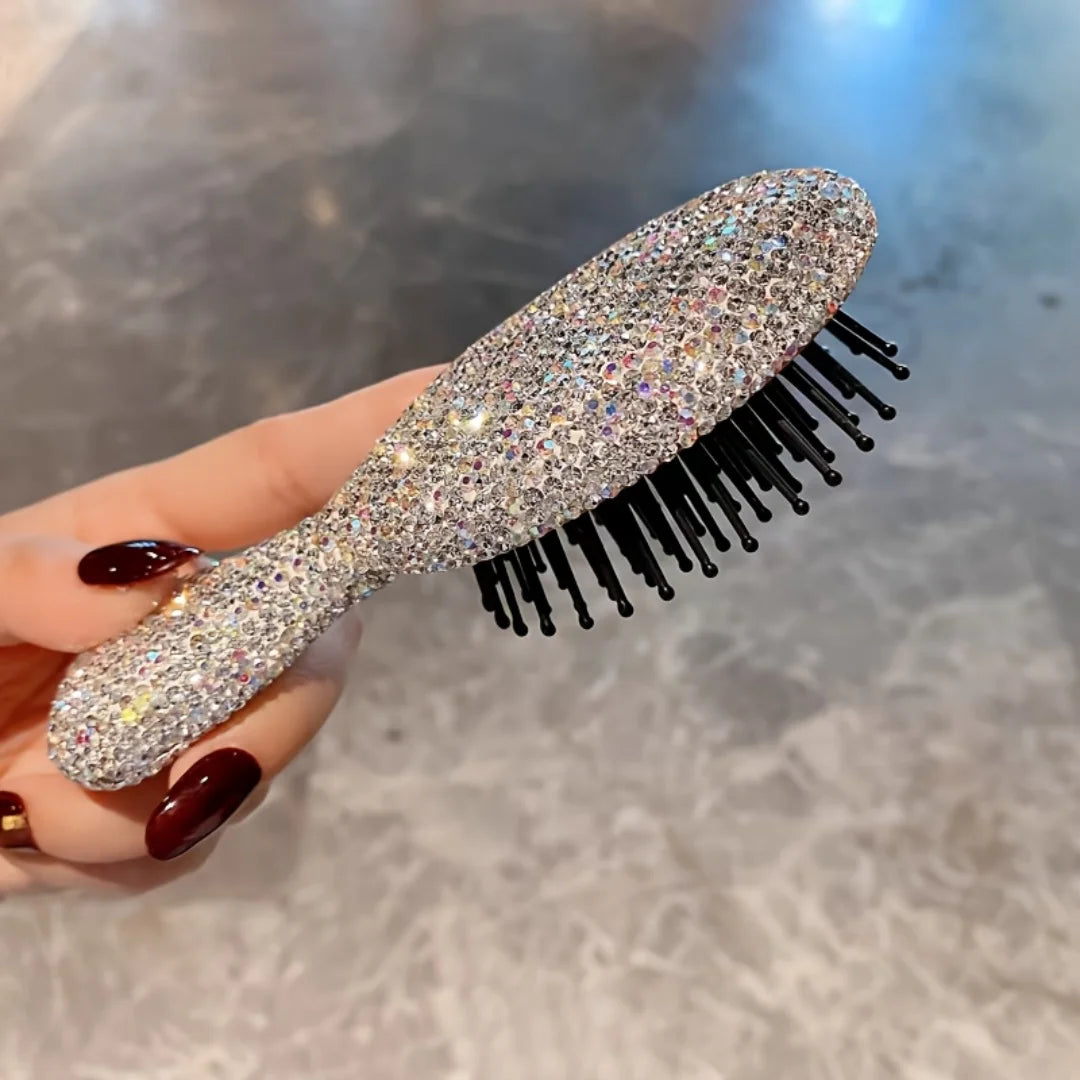 Diamond Mini Hairbrush
