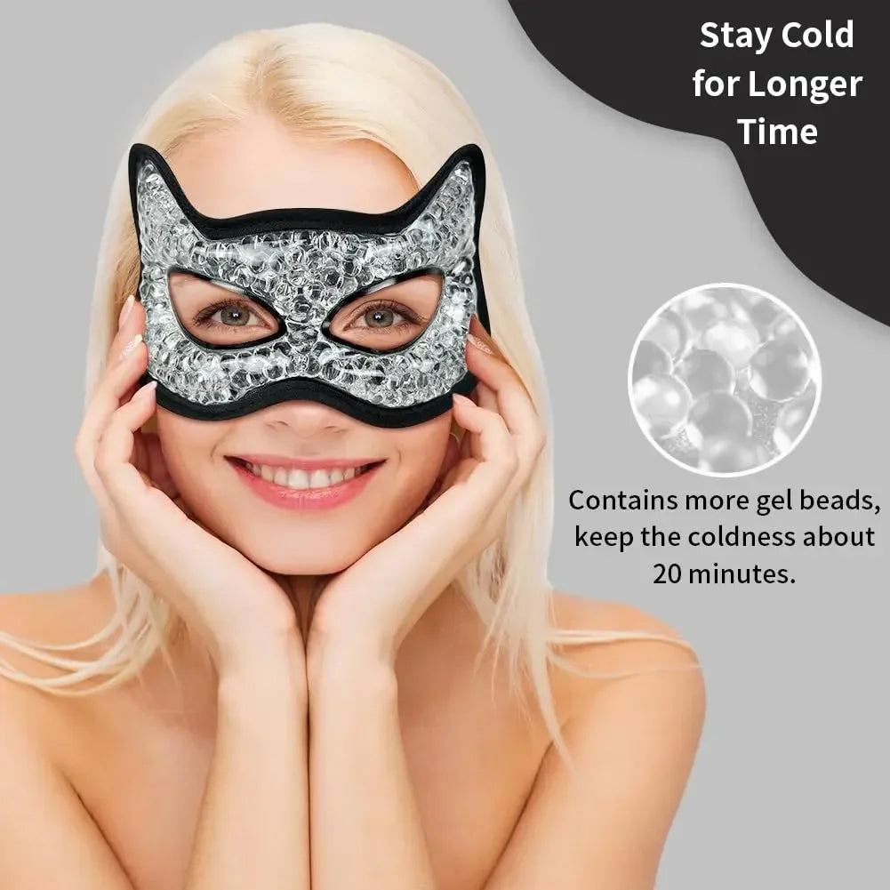 Cat Eye Cooling Reusable Mask