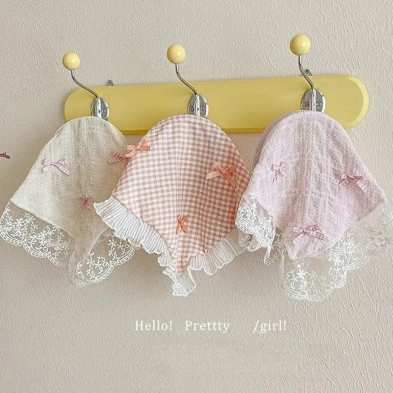 ✨Lace Bow Headscarf✨