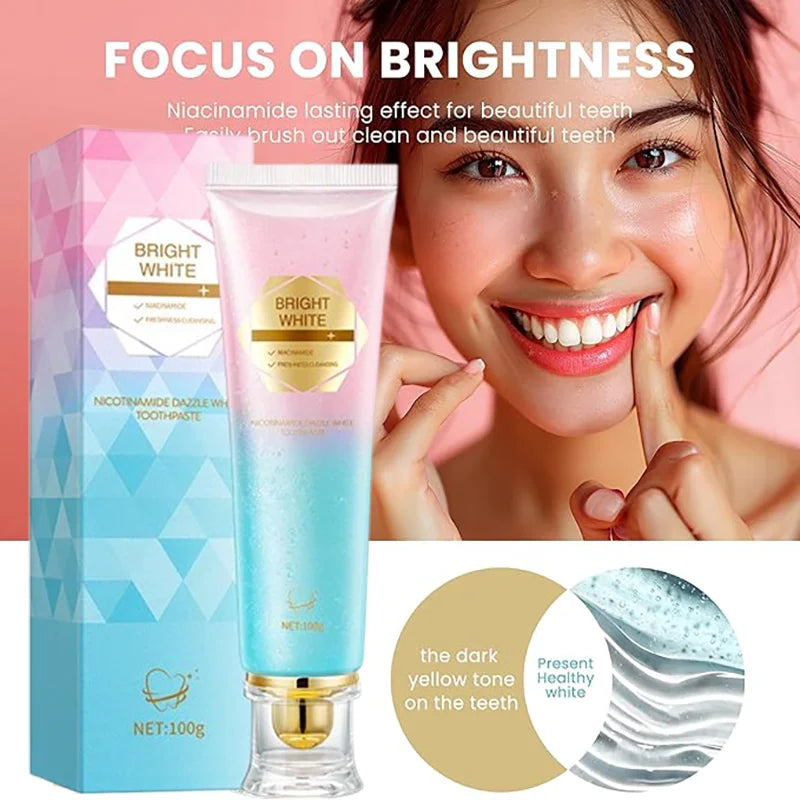 Nicotinamide Dazzle White Toothpaste