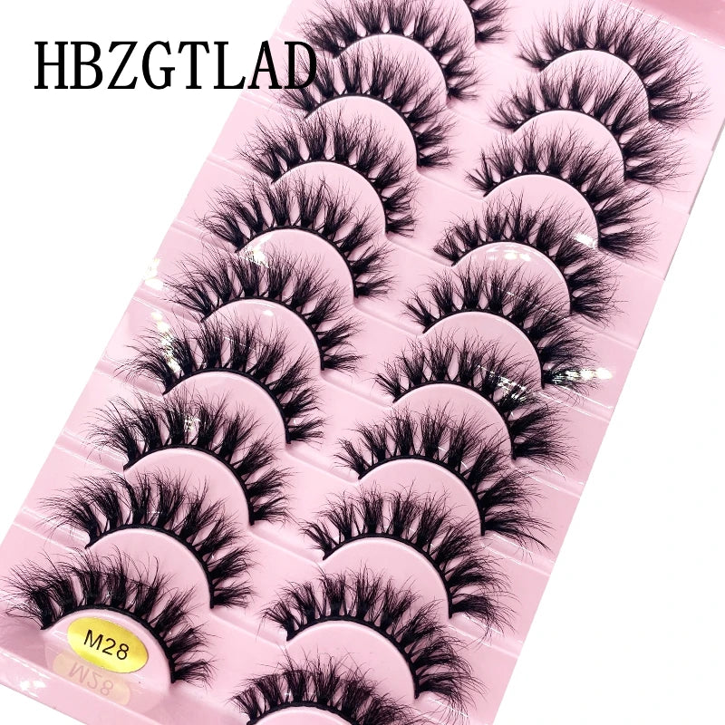 ✨ Cat Eye False Eyelashes (10 Pairs Set) ✨
