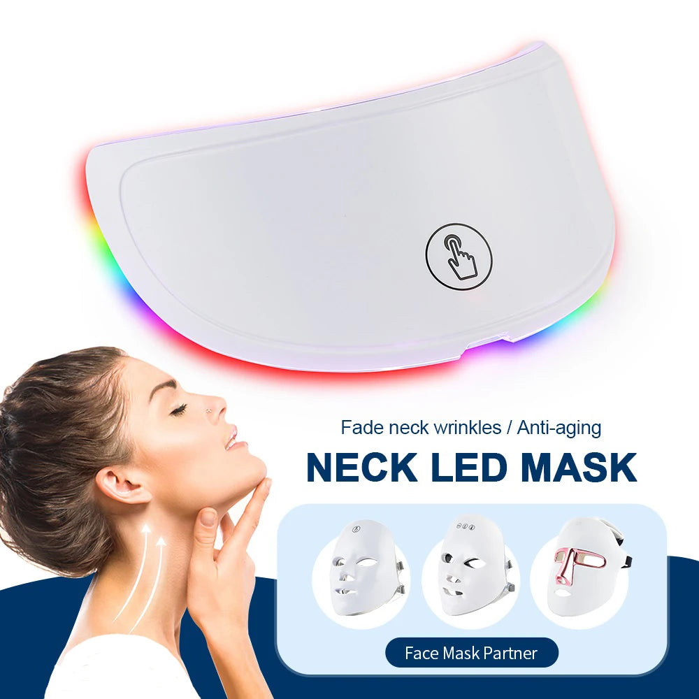 Wireless 7 Colors Pro LED Face and Neck Mask